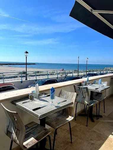 The Belvédère terrace overlooking the sea